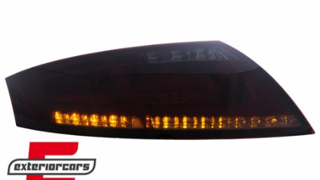 Full LED stražnja svjetla SEQ žmigavci (crvena/smoke) / Audi TT 8J (2006-2014), LDAUD2