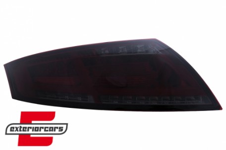 Full LED stražnja svjetla SEQ žmigavci (crvena/smoke) / Audi TT 8J (2006-2014), LDAUD2