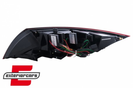 Full LED stražnja svjetla SEQ žmigavci (crvena/smoke) / Audi TT 8J (2006-2014), LDAUD2