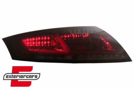 Full LED stražnja svjetla SEQ žmigavci (crvena/smoke) / Audi TT 8J (2006-2014), LDAUD2