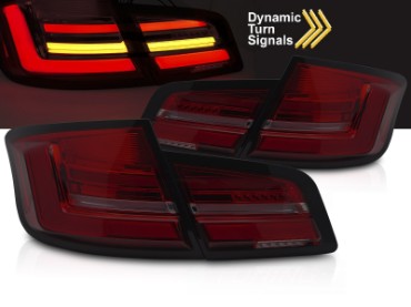Full LED stražnja svjetla SEQ žmigavci (crvena/smoke) / BMW serije 5 F10 (2010-2013) limuzina, LDBMO8