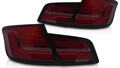 Full LED stražnja svjetla SEQ žmigavci (crvena/smoke) / BMW serije 5 F10 (2010-2013) limuzina, LDBMO8