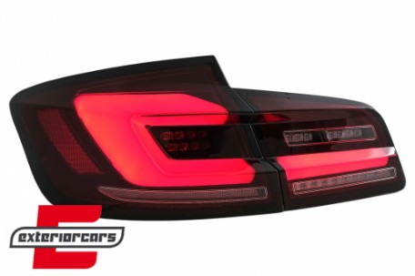 Full LED stražnja svjetla SEQ žmigavci (crvena/smoke) / BMW serije 5 F10 (2010-2017) limuzina, LDBMJ2