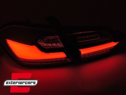 Full LED stražnja svjetla SEQ žmigavci (crvena/smoke) / FORD FIESTA MK8 HATCHBACK (2017-2021), LDFO77