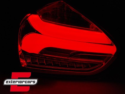 Full LED stražnja svjetla SEQ žmigavci (crvena/smoke) / Ford Focus 3 Hatchback Facelift (2015-2018), LDFO70