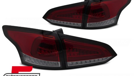 Full LED stražnja svjetla SEQ žmigavci (crvena/smoke) / Ford Focus 3 karavan (2011-2018), LDFO82