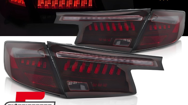 Full LED stražnja svjetla SEQ žmigavci (crvena/smoke) / Honda Civic XI (2021-), LDHO10