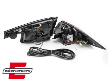 Full LED stražnja svjetla SEQ žmigavci (crvena/smoke) / Honda Civic XI (2021-), LDHO10