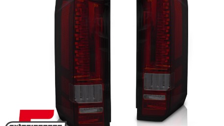 Full LED stražnja svjetla SEQ žmigavci (crvena/smoke) / MAN TGE VW Crafter II (2017-), LDVWU2