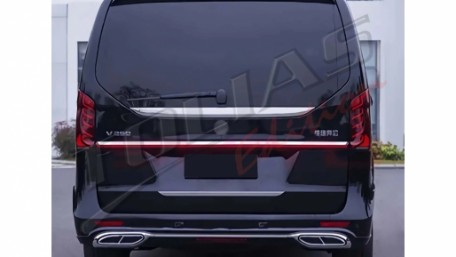 Full LED stražnja svjetla SEQ žmigavci (crvena/smoke) / Mercedes V-klasa W447 (2014-2023), TLMBW447VTL