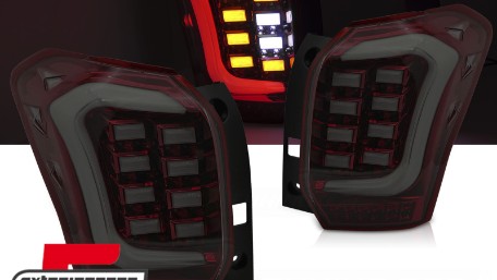 Full LED stražnja svjetla SEQ žmigavci (crvena/smoke) / Subaru Forester IV (2013-2018), LDSU02