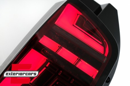 Full LED stražnja svjetla SEQ žmigavci (crvena/smoke) / Volkswagen T5.1 (2010-2015), LDVWO7