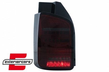 Full LED stražnja svjetla SEQ žmigavci (crvena/smoke) / Volkswagen T5.1 (2010-2015), LDVWO7
