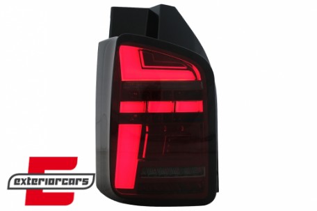 Full LED stražnja svjetla SEQ žmigavci (crvena/smoke) / Volkswagen T5.1 (2010-2015), LDVWO7