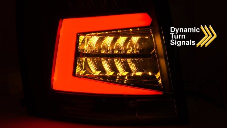Full LED stražnja svjetla SEQ žmigavci (crveno-bijelo) / Škoda Octavia III karavan (2012-2016), LDSK21