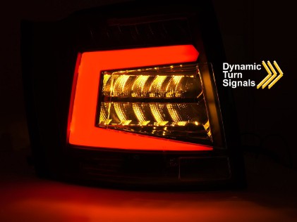 Full LED stražnja svjetla SEQ žmigavci (crveno-bijelo) / Škoda Octavia III karavan (2012-2016), LDSK21