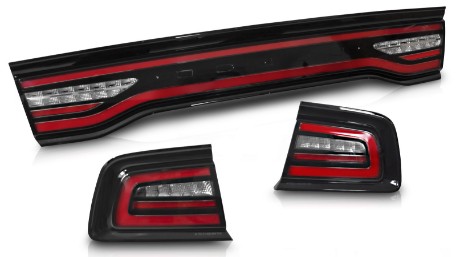 Full LED stražnja svjetla SEQ žmigavci / Dodge Charger (2011-2015), LDDO01