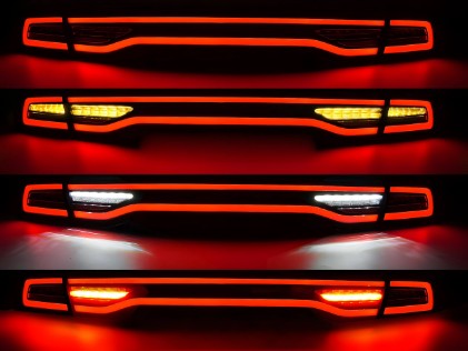 Full LED stražnja svjetla SEQ žmigavci / Dodge Charger (2011-2015), LDDO01