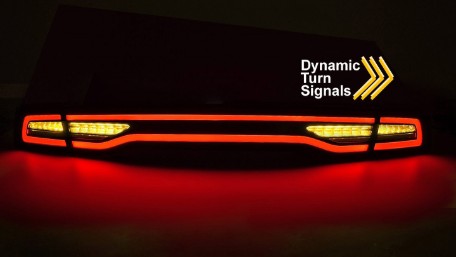Full LED stražnja svjetla SEQ žmigavci / Dodge Charger (2011-2015), LDDO01