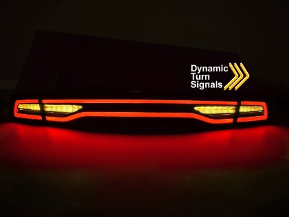 Full LED stražnja svjetla SEQ žmigavci / Dodge Charger (2011-2015), LDDO01