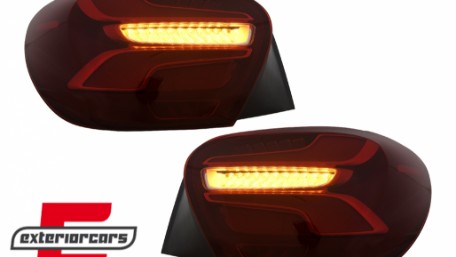 Full LED stražnja svjetla SEQ žmigavci Facelift dizajn (crvena) / Mercedes A-klasa W176 (2013-08.2015), TLMBW176FR