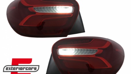 Full LED stražnja svjetla SEQ žmigavci Facelift dizajn (crvena) / Mercedes A-klasa W176 (2013-08.2015), TLMBW176FR