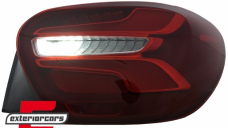 Full LED stražnja svjetla SEQ žmigavci Facelift dizajn (crvena) / Mercedes A-klasa W176 (2013-08.2015), TLMBW176FR
