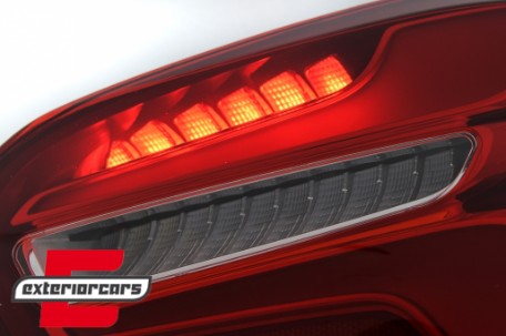 Full LED stražnja svjetla SEQ žmigavci Facelift dizajn (crvena) / Mercedes A-klasa W176 (2013-08.2015), TLMBW176FR