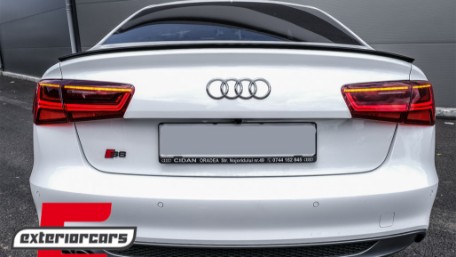 Full LED stražnja svjetla SEQ žmigavci Facelift dizajn (crvena/kristal) / Audi A6 4G C7 limuzina (2011-2014), LDAUG0