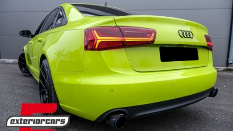 Full LED stražnja svjetla SEQ žmigavci Facelift dizajn (crvena/kristal) / Audi A6 4G C7 limuzina (2011-2014), LDAUG0