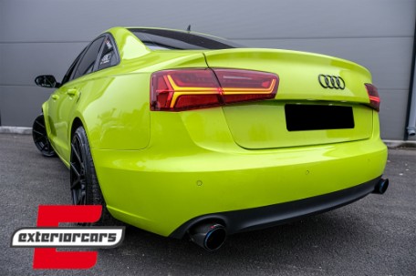 Full LED stražnja svjetla SEQ žmigavci Facelift dizajn (crvena/kristal) / Audi A6 4G C7 limuzina (2011-2014), LDAUG0