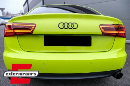 Full LED stražnja svjetla SEQ žmigavci Facelift dizajn (crvena/kristal) / Audi A6 4G C7 limuzina (2011-2014), LDAUG0