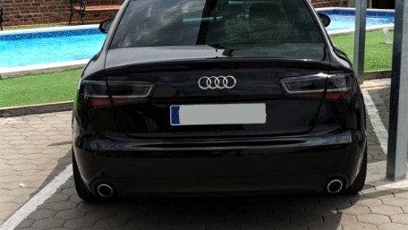 Full LED stražnja svjetla SEQ žmigavci Facelift dizajn (smoke) / Audi A6 4G C7 limuzina (2011-2014), LDAUG1