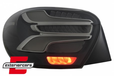 Full LED stražnja svjetla SEQ žmigavci Facelift dizajn (smoke) / Mercedes A-klasa W176 (2013-08.2015), TLMBW176FS