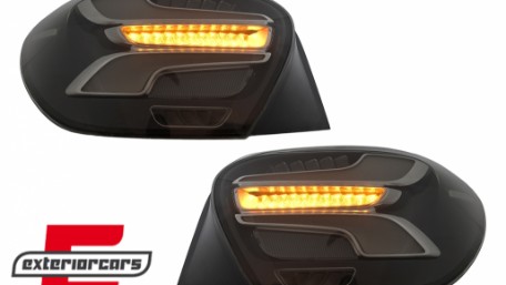 Full LED stražnja svjetla SEQ žmigavci Facelift dizajn (smoke) / Mercedes A-klasa W176 (2013-08.2015), TLMBW176FS