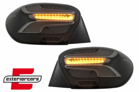 Full LED stražnja svjetla SEQ žmigavci Facelift dizajn (smoke) / Mercedes A-klasa W176 (2013-08.2015), TLMBW176FS