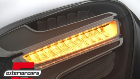 Full LED stražnja svjetla SEQ žmigavci Facelift dizajn (smoke) / Mercedes A-klasa W176 (2013-08.2015), TLMBW176FS