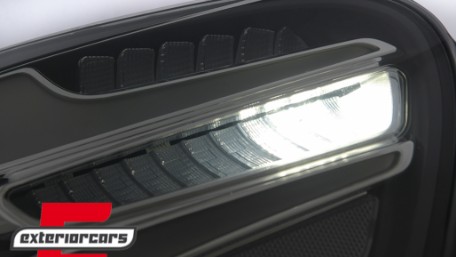 Full LED stražnja svjetla SEQ žmigavci Facelift dizajn (smoke) / Mercedes A-klasa W176 (2013-08.2015), TLMBW176FS
