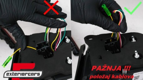 Full LED stražnja svjetla SEQ žmigavci Facelift G7.5 look (crvena) / VW Golf 7 & 7.5 VII (2012-2019), LDVWV0