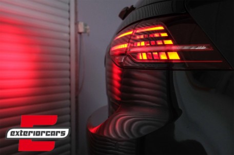 Full LED stražnja svjetla SEQ žmigavci Facelift G7.5 look (crvena) / VW Golf 7 & 7.5 VII (2012-2019), LDVWV0