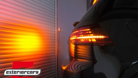 Full LED stražnja svjetla SEQ žmigavci Facelift G7.5 look (crvena) / VW Golf 7 & 7.5 VII (2012-2019), LDVWV0