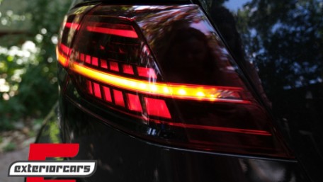 Full LED stražnja svjetla SEQ žmigavci Facelift G7.5 look (crvena) / VW Golf 7 & 7.5 VII (2012-2019), LDVWV0