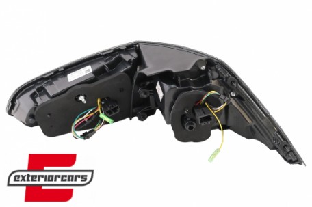 Full LED stražnja svjetla SEQ žmigavci Facelift G7.5 look (smoke) / VW Golf 7 & 7.5 VII (2012-2019), LDVWV1