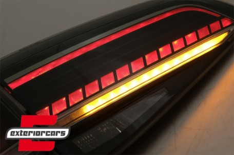 Full LED stražnja svjetla SEQ žmigavci Facelift G7.5 look (smoke) / VW Golf 7 & 7.5 VII (2012-2019), LDVWV1