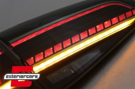 Full LED stražnja svjetla SEQ žmigavci Facelift G7.5 look (smoke) / VW Golf 7 & 7.5 VII (2012-2019), LDVWV1