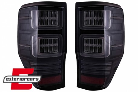 Full LED stražnja svjetla SEQ žmigavci / Ford Ranger (2012-2018), TLFRNGT6