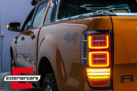 Full LED stražnja svjetla SEQ žmigavci / Ford Ranger (2012-2018), TLFRNGT6