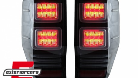 Full LED stražnja svjetla SEQ žmigavci / Ford Ranger (2012-2018), TLFRNGT6