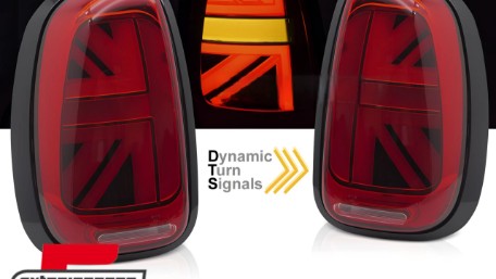 Full LED stražnja svjetla SEQ žmigavci JCW dizajn (crvena) / MINI COOPER R60 COUNTRYMAN (2010-2016), LDMC21