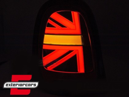 Full LED stražnja svjetla SEQ žmigavci JCW dizajn (smoke) / MINI COOPER R60 COUNTRYMAN (2010-2016), LDMC22